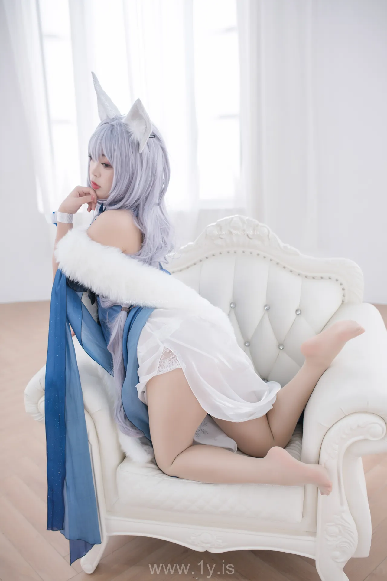 Coser@白烨 NO.030 信浓睡衣诱惑 白烨烨